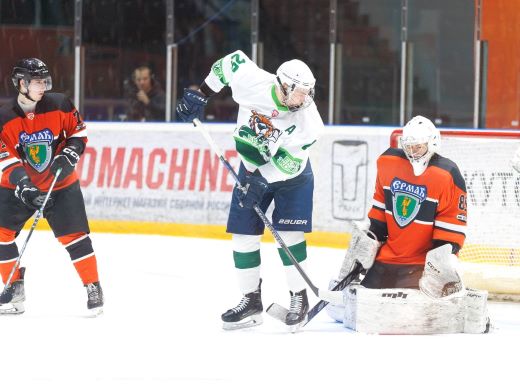 Гости шагают в ногу